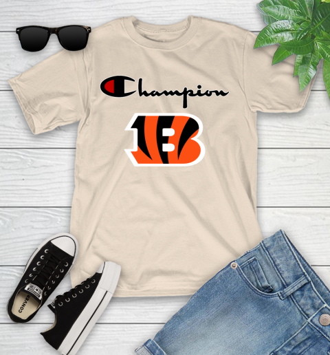 NFL Football Cincinnati Bengals Champion Shirt Youth T-Shirt 9