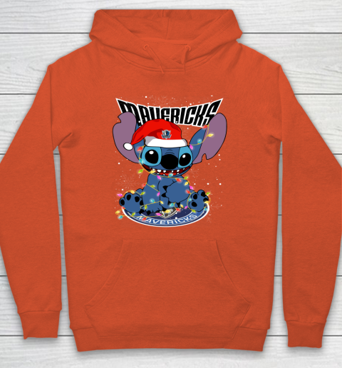Dallas Mavericks NBA noel stitch Basketball Christmas Hoodie 3