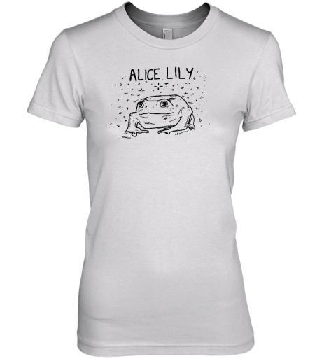 James Marriott Wearing Alice Lily Premium Women's T