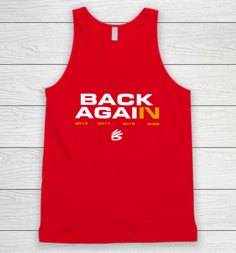 Steph Curry Back Again Tank Top 4