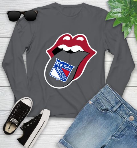 New York Rangers NHL Hockey Lips I Root For My Team Adoring Fan 132