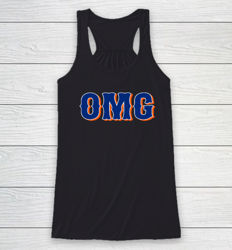 Funny Says OMG New York Racerback Tank