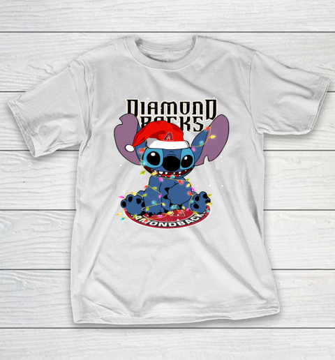 Arizona Diamondbacks MLB noel stitch Baseball Christmas T-Shirt