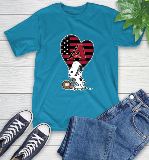 Washington Capitals MLB Baseball The Peanuts Movie Adorable Snoopy T-Shirt 8