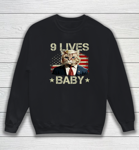 9 Lives Baby Trump Sweatshirt