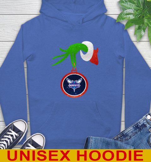 Charlotte Hornets Grinch Merry Christmas NBA Basketball Hoodie 9