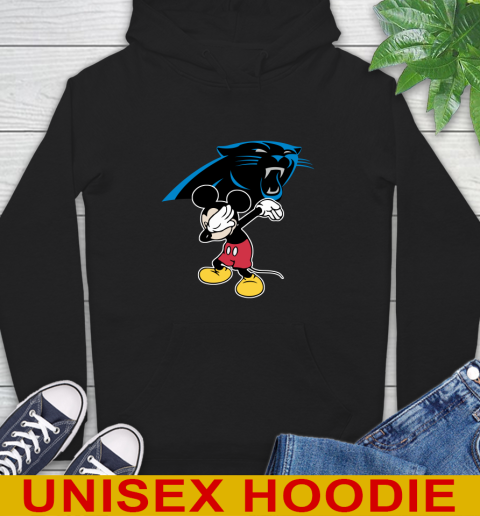 Carolina Panthers NFL Football Dabbing Mickey Disney Sports Hoodie 2