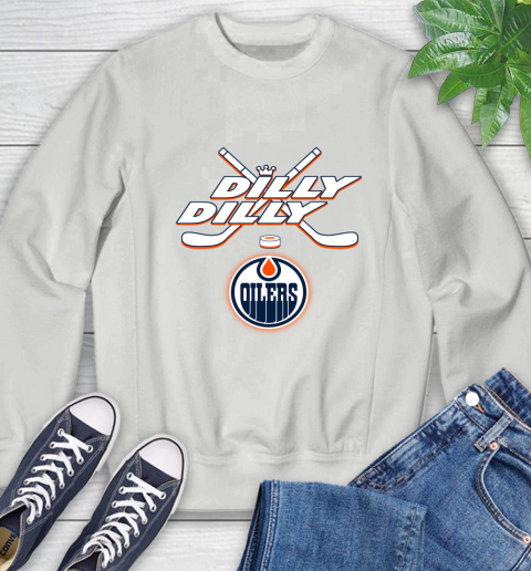 NHL Edmonton Oilers Dilly Dilly Hockey Sports Sweatshirt 5