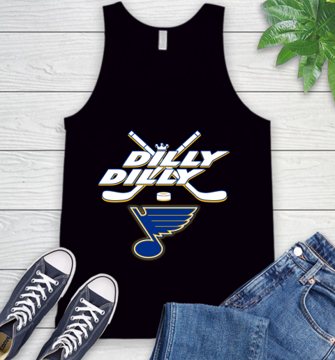 NHL St.Louis Blues Dilly Dilly Hockey Sports Tank Top 2