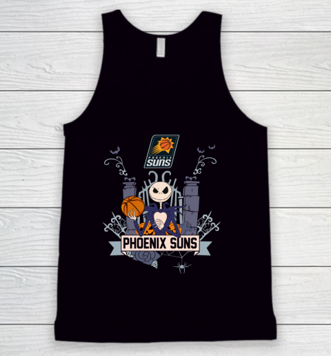 NBA Phoenix Suns Basketball Jack Skellington Halloween Tank Top