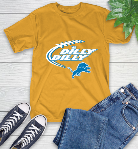 NFL Detroit Lions Dilly Dilly Football Sports T-Shirt 3