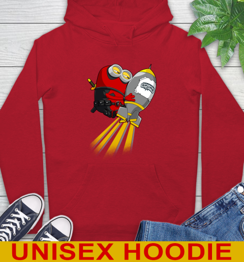 NBA Basketball San Antonio Spurs Deadpool Minion Marvel Shirt Hoodie 10