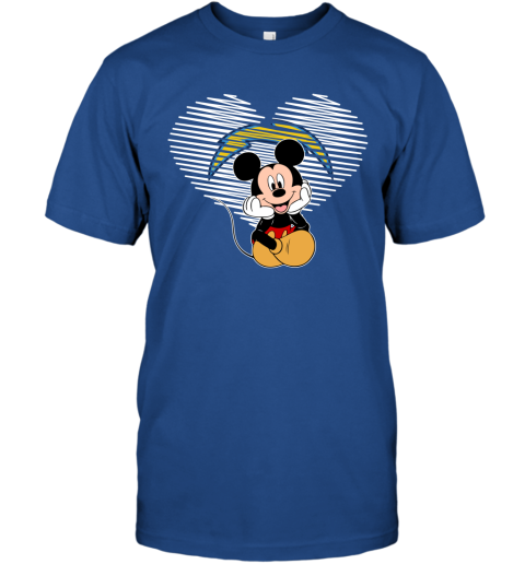 Nfl Los Angeles Chargers Disney Football Shirt