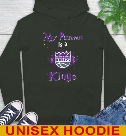 NBA Basketball Harry Potter My Patronus Is A Sacramento Kings Hoodie 12