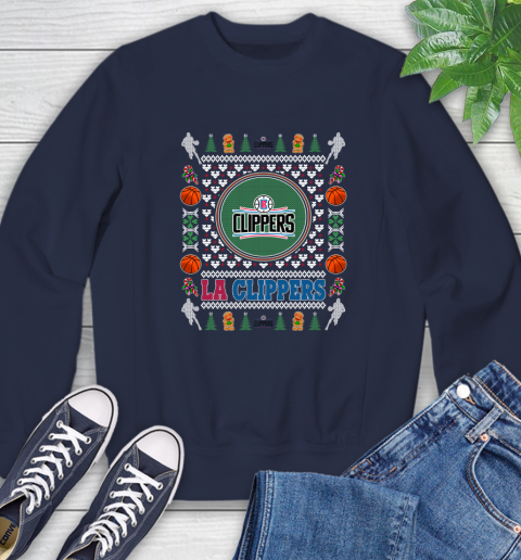 LA Clippers Merry Christmas NBA Basketball Loyal Fan Ugly Shirt 26