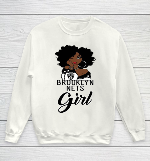 Brooklyn Nets Girl NBA Youth Sweatshirt 2