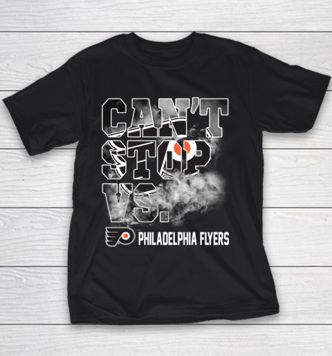 NHL Philadelphia Flyers Hockey Can't Stop Vs Youth T-Shirt