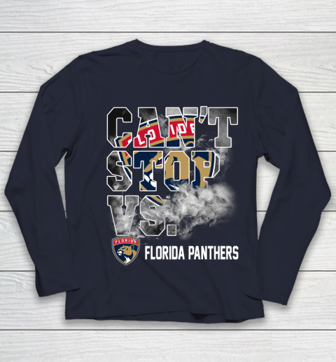 NHL Florida Panthers Hockey Can't Stop Vs Youth Long Sleeve 2