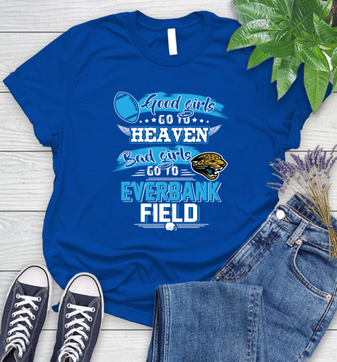 Jacksonville Jaguars NFL Bad Girls Go To Everbank Field Shirt Women's T-Shirt 12