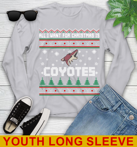 Arizona Coyotes NHL Hockey All I Want For Christmas Is My Team Sports 121