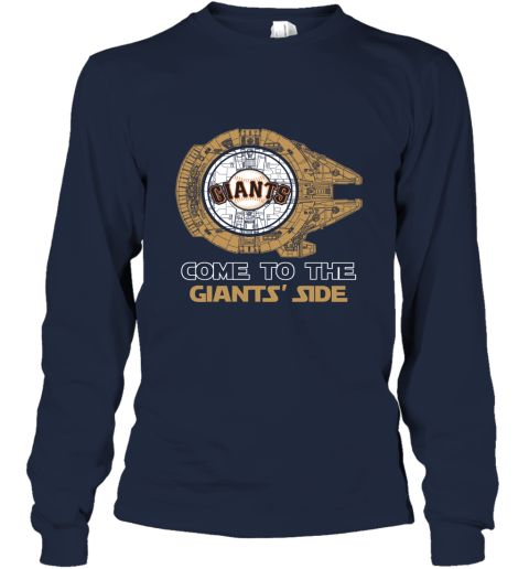 MLB Come To The San Francisco Giants Side Star Wars Baseball Sports T Shirt  - Freedomdesign