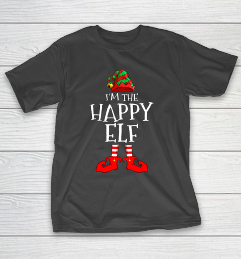 I'm The Happy Elf Matching Family Group Christmas T Shirt