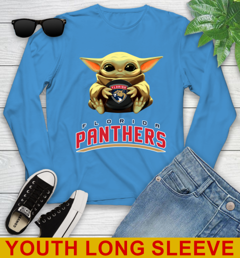 NHL Hockey Florida Panthers Star Wars Baby Yoda Shirt 129