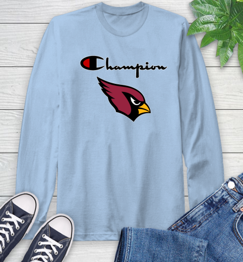 NFL Football Arizona Cardinals Champion Shirt Long Sleeve T-Shirt 6