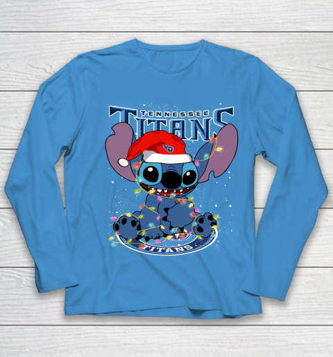 Tennessee Titans NFL Football noel stitch Christmas Youth Long Sleeve 4