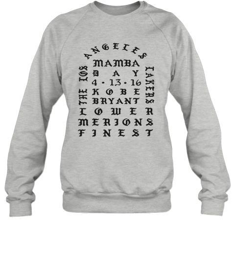 mamba sweatshirt