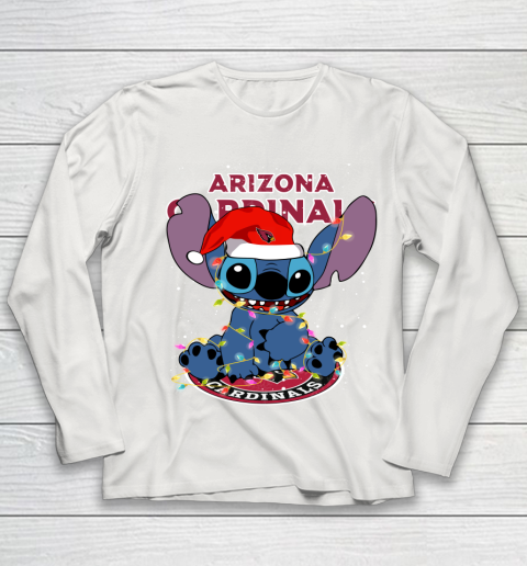 Arizona Cardinals NFL Football noel stitch Christmas Youth Long Sleeve 8