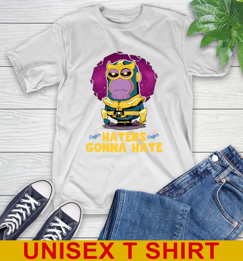 MLB Baseball Los Angeles Dodgers Haters Gonna Hate Thanos Minion Marvel Shirt T-Shirt