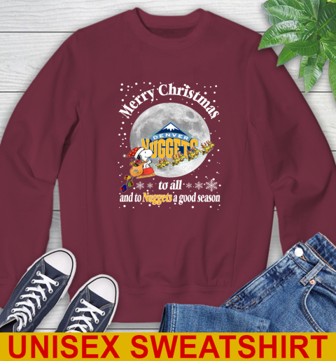 Denver Nuggets Merry Christmas To All And To Nuggets A Good Season NBA Basketball Sports Sweatshirt 6