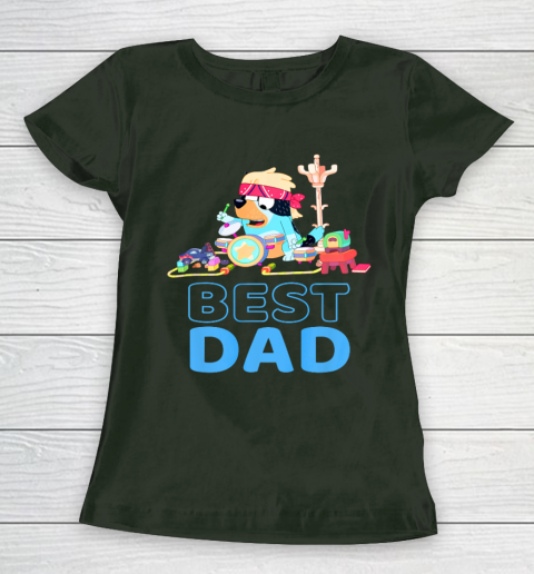 Bluey Best Dad Matching Family For Lover Women's T-Shirt 4