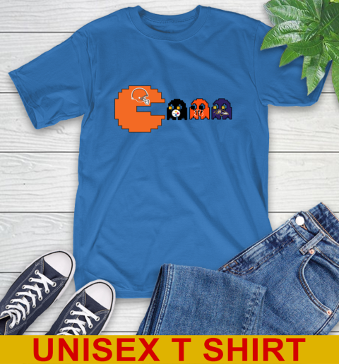 Cleveland Browns NFL Football Pac Man Champion T-Shirt 9