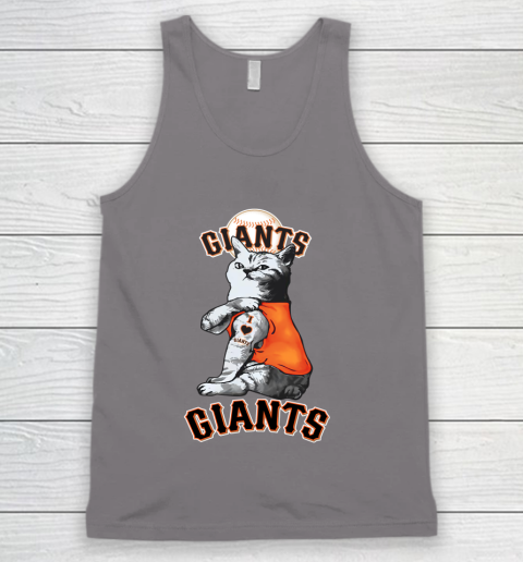 MLB Baseball My Cat Loves San Francisco Giants Tank Top 6