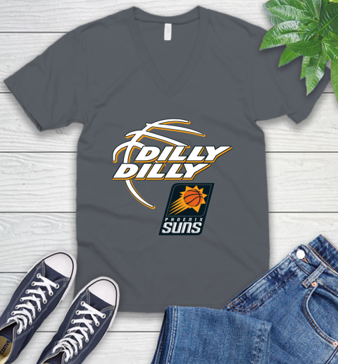 NBA Phoenix Suns Dilly Dilly Basketball Sports V-Neck T-Shirt 5