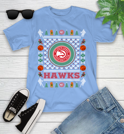 Atlanta Hawks Merry Christmas NBA Basketball Loyal Fan Ugly Shirt 114