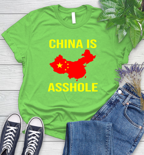 China is asshole shirt 98