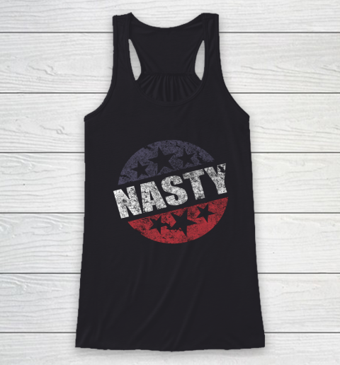 Nasty Woman Shirt Feminist Racerback Tank
