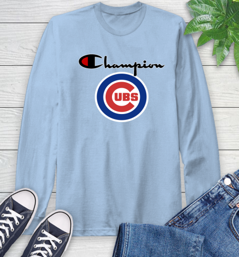 MLB Baseball Chicago Cubs Champion Shirt Long Sleeve T-Shirt 6