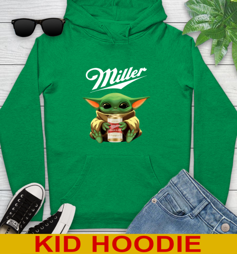 Star Wars Baby Yoda Hugs Miller High Life Beer Shirt 141
