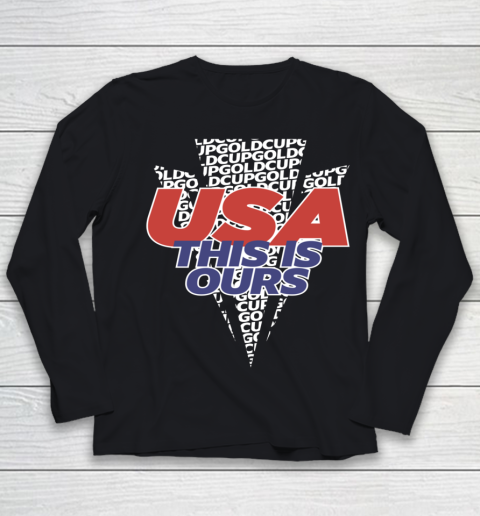 USA Concacaf Gold Cup 2021 Soccer Youth Long Sleeve