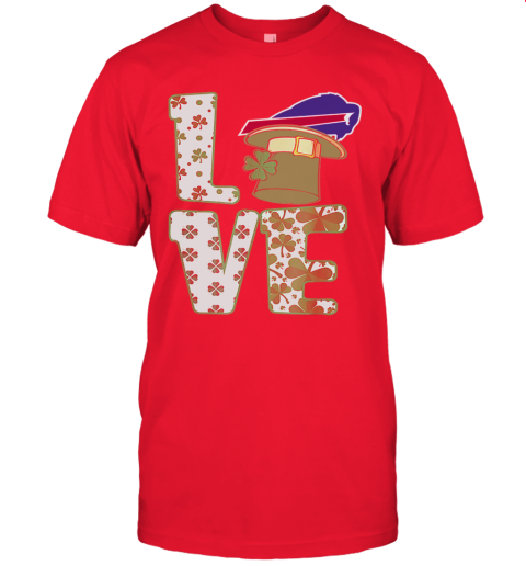 red buffalo bills t shirt