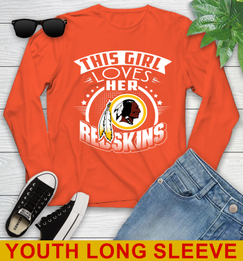 Washington Redskins NFL Football This Girl Loves Her Team 119