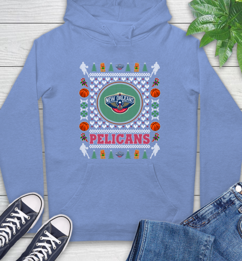 New Orleans Pelicans Merry Christmas NBA Basketball Loyal Fan Ugly Shirt 23