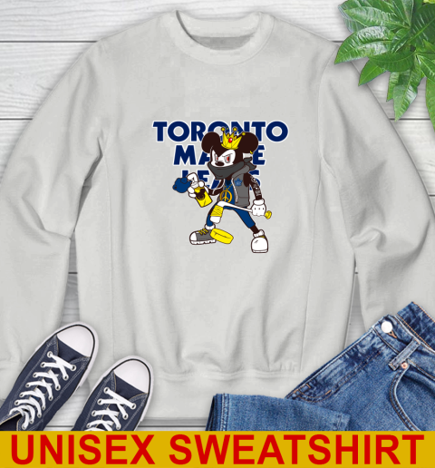 Toronto Maple Leafs NHL Hockey Mickey Peace Sign Sports Sweatshirt 5