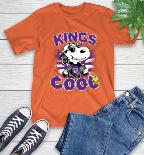 NBA Basketball Sacramento Kings Cool Snoopy Shirt T-Shirt 4