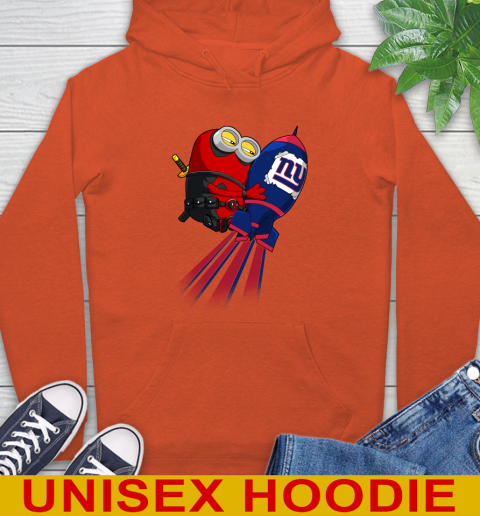 NFL Football New York Giants Deadpool Minion Marvel Shirt Hoodie 4