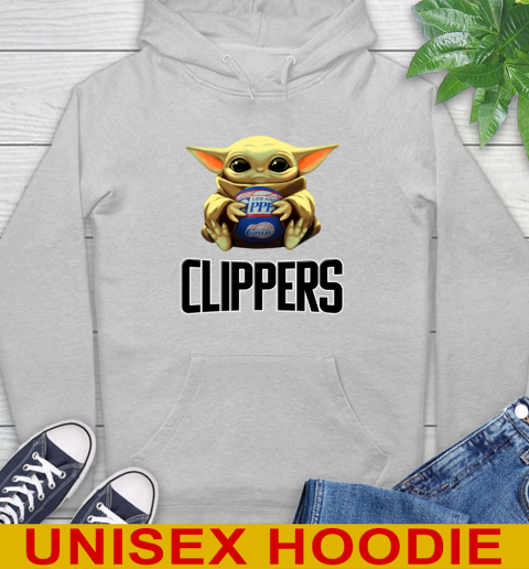 NBA Basketball LA Clippers Star Wars Baby Yoda Shirt 18